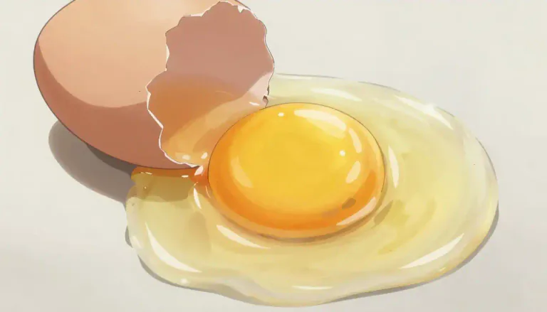 Visual representation of "albumen" - The clear liquid inside an egg that surrounds the yolk.