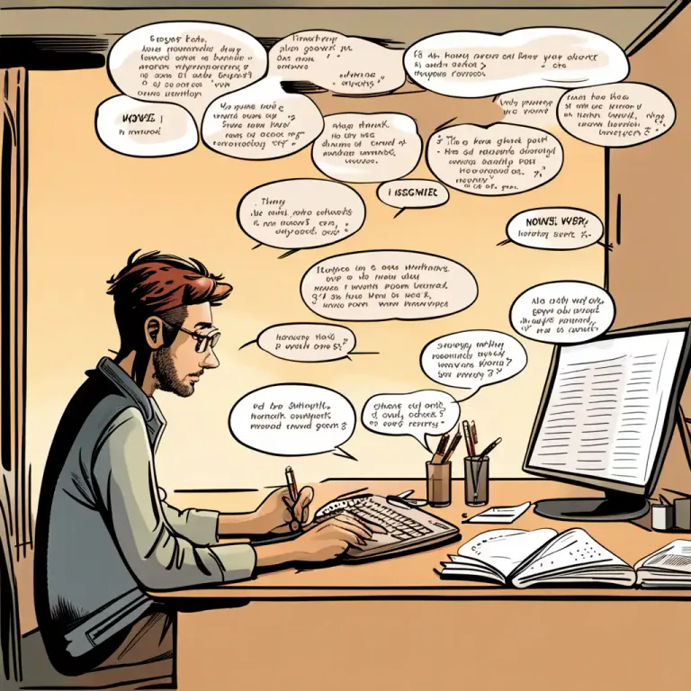 Visual representation of "colloquialism" - The use of informal words, phrases or even slang in a piece of writing.