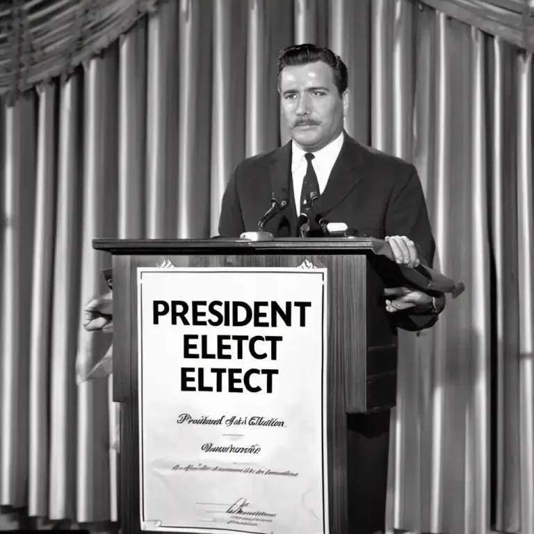 Visual representation of "elect" - Having been chosen for a specific role or job, but not yet started doing it