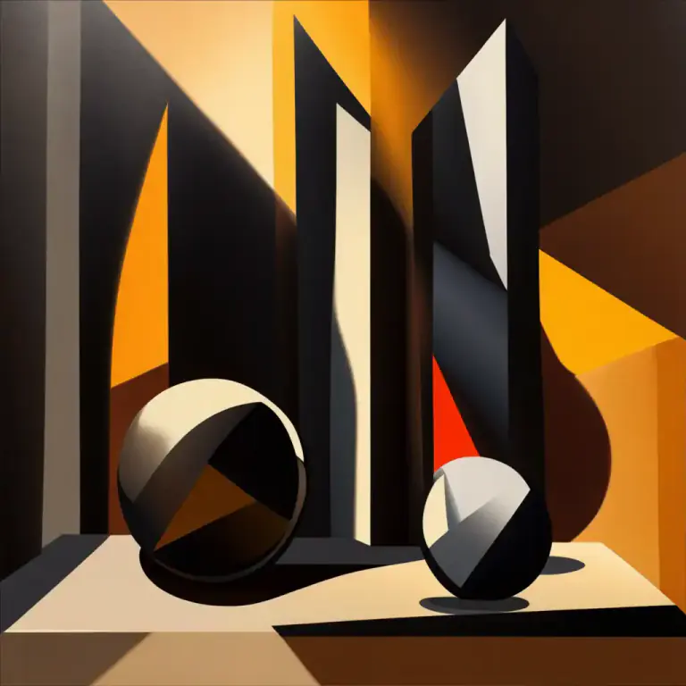 Visual representation of "juxtaposition" - In visual arts, it refers to the placement of visual elements side by side