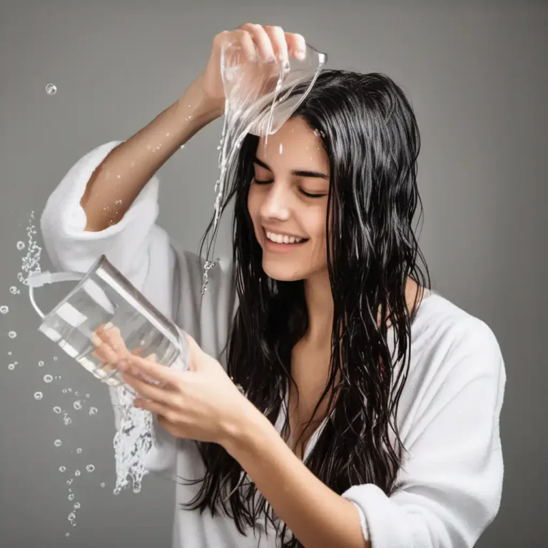 Visual representation of "wet" - To make something become covered or soaked in liquid.