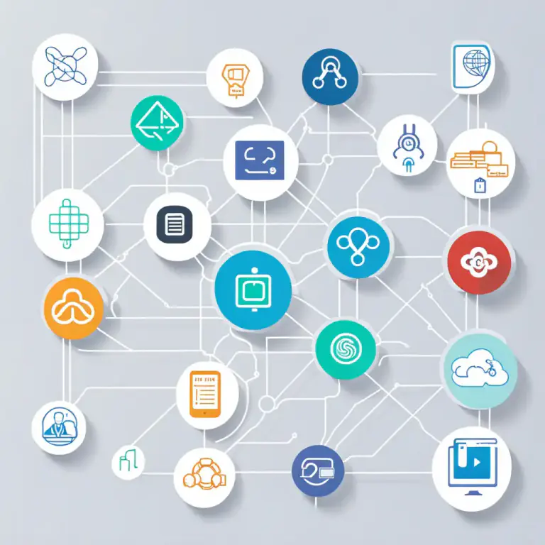 Visual representation of "glue" - In computing, a software tool used to connect software and services.