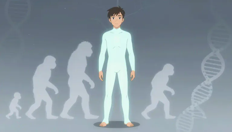 Visual representation of "homo" - A term used on scientific classification system that means 'human'
