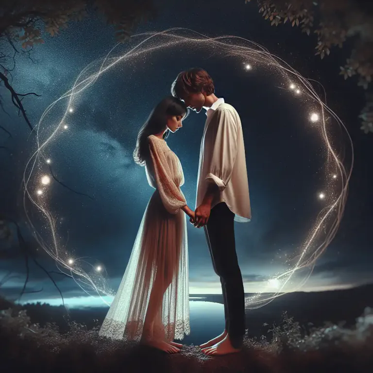 Visual representation of "stardust" - Sentimental or romantic feeling or idea.