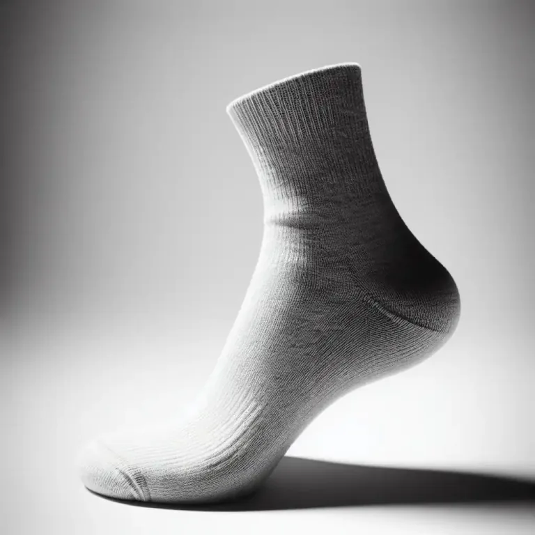 Visual representation of "blow/knock somebody’s socks off" - To beat someone thoroughly in a competition or fight.