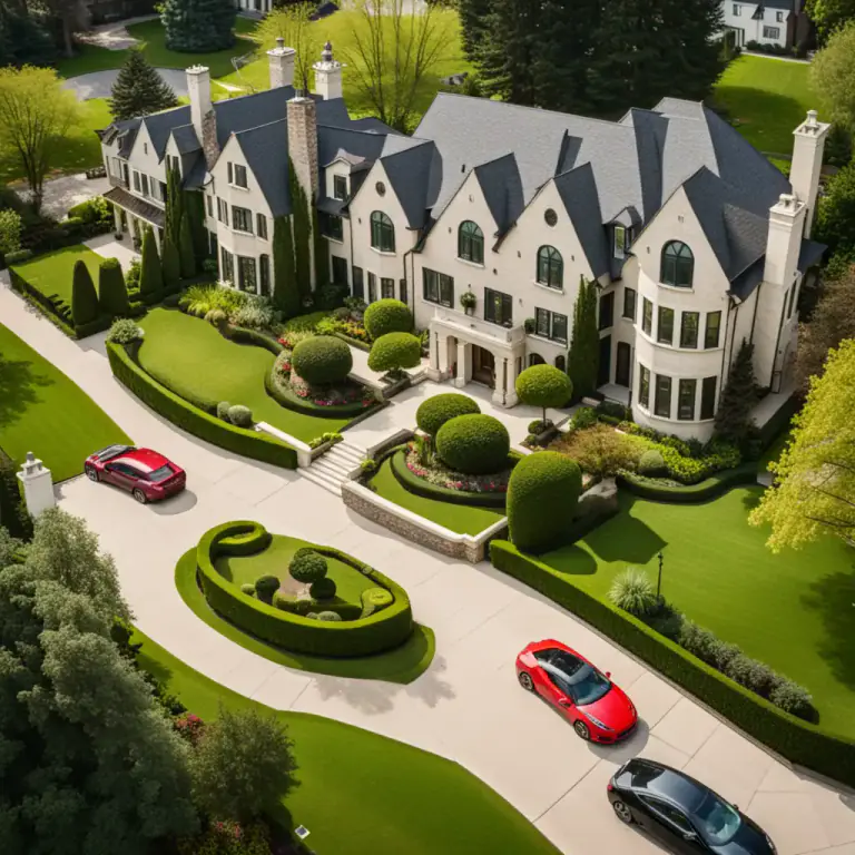 Visual representation of "upper class" - Related to the richest people in a society