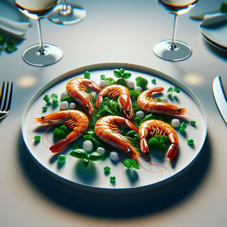 Visual representation of "butterfly" - A type of colorful seafood dish.