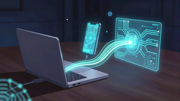 Visual representation of "cyber" - Related to computers or the internet