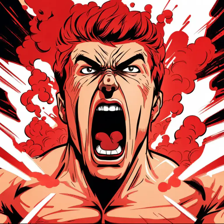 Visual representation of "let loose something" - To allow something to happen freely, especially to allow emotions or qualities to become powerful