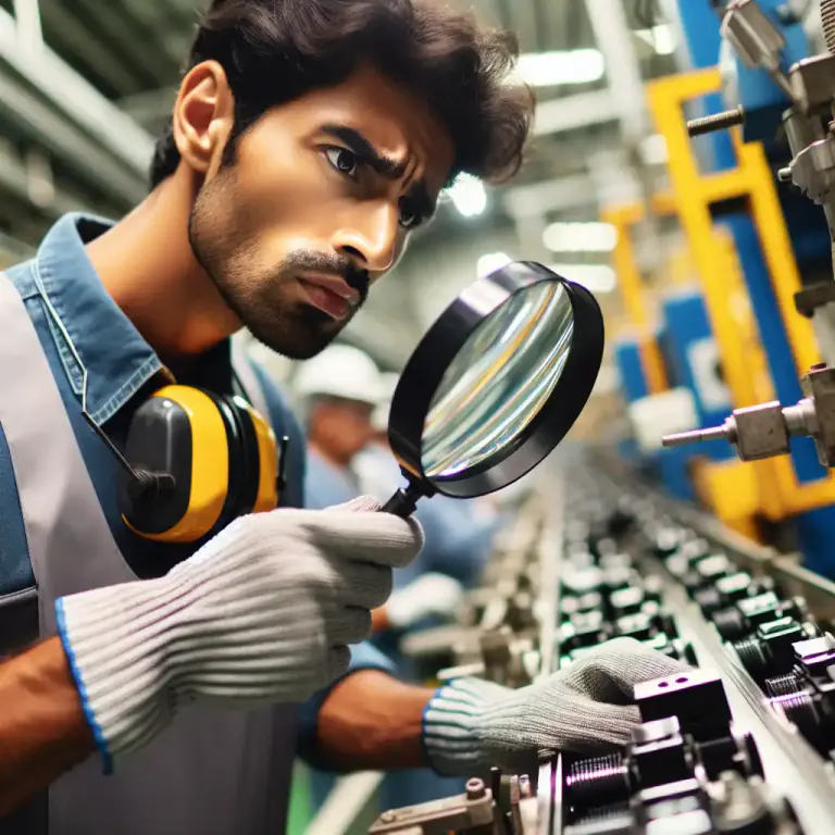 Visual representation of "spotter" - A person who identifies a potential problem or opportunity