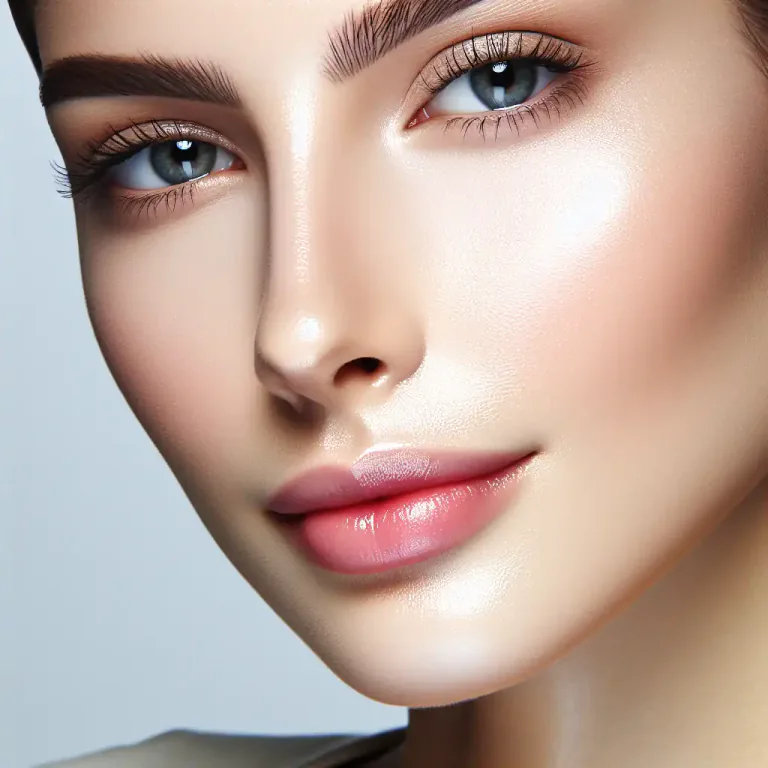 Visual representation of "alabaster" - Describing something as being as smooth and pale as alabaster stone