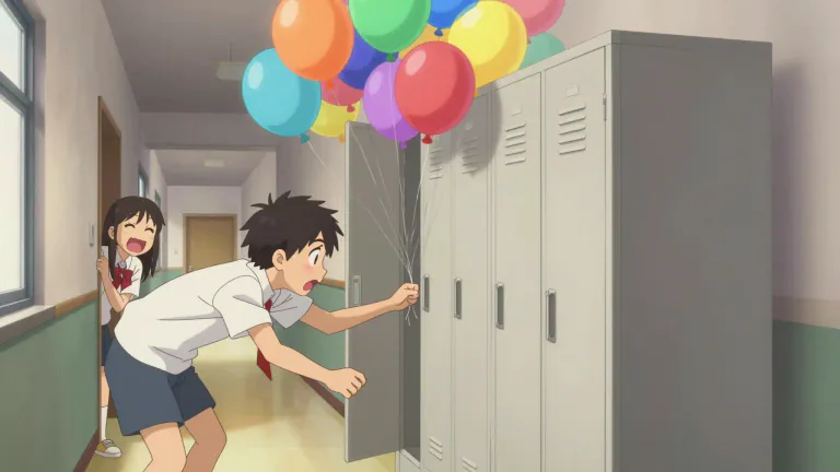 Visual representation of "prank" - A trick that is done to make someone look foolish or to cause embarrassment and amusement.