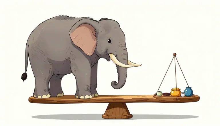 Visual representation of "weight" - The amount something weighs