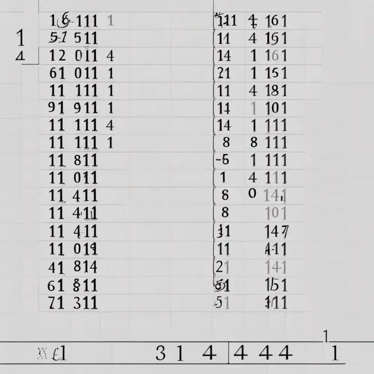 Visual representation of "carry forward" - In computing, to propagate a digit or bit from one column to the next.