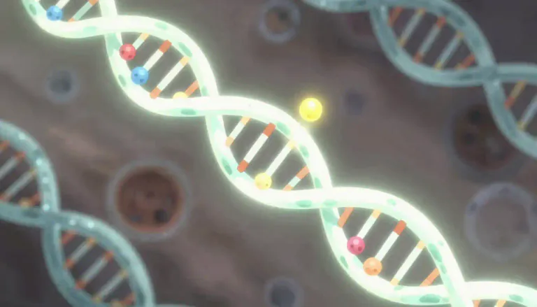 Visual representation of "demethylation" - The process of removing a methyl group from a molecule, especially DNA, which can influence gene activity.