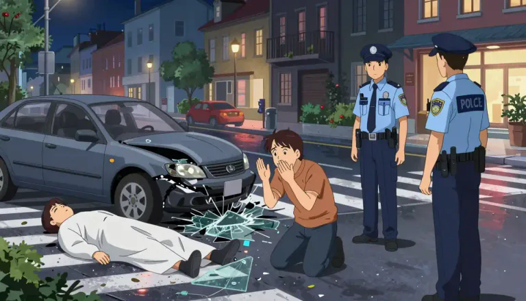 Visual representation of "manslaughter" - The crime of killing a person without intending to do so