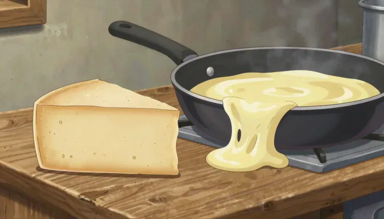 Visual representation of "fontina" - Fontina is a semi-soft Italian cheese with a strong flavor and melting properties, commonly used in cooking.