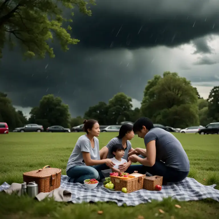 Visual representation of "intervene" - To happen in a way that interrupts or prevents something.