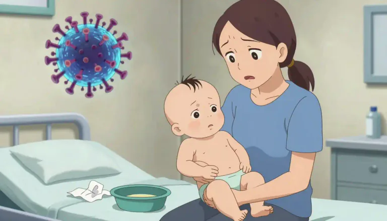 Visual representation of "rotavirus" - Rotavirus is a virus that causes severe diarrhea, mainly in infants and young children.