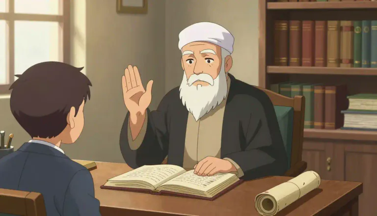 Visual representation of "fatwa" - A fatwa is a formal ruling or interpretation on a point of Islamic law given by a qualified scholar.
