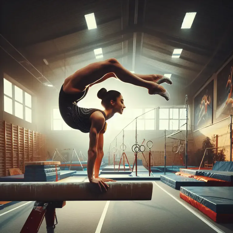 Visual representation of "pike" - A gymnastics move where the body is bent at the hips