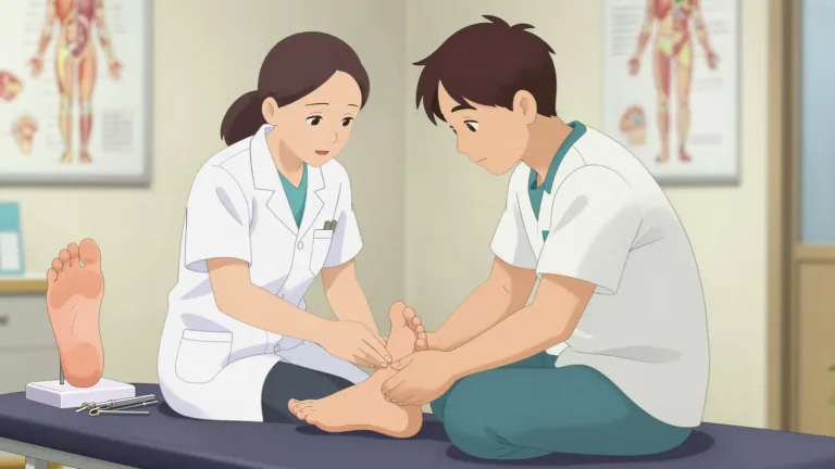 Visual representation of "podiatry" - Podiatry is the branch of medicine that focuses on the diagnosis and treatment of disorders of the feet and lower limbs.