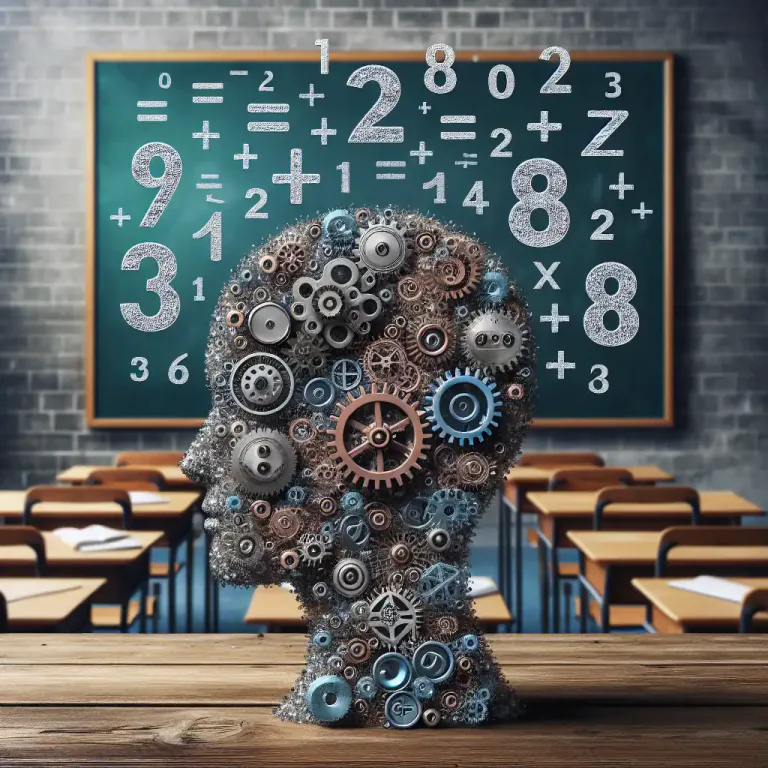 Visual representation of "numeral" - Relating to numbers.