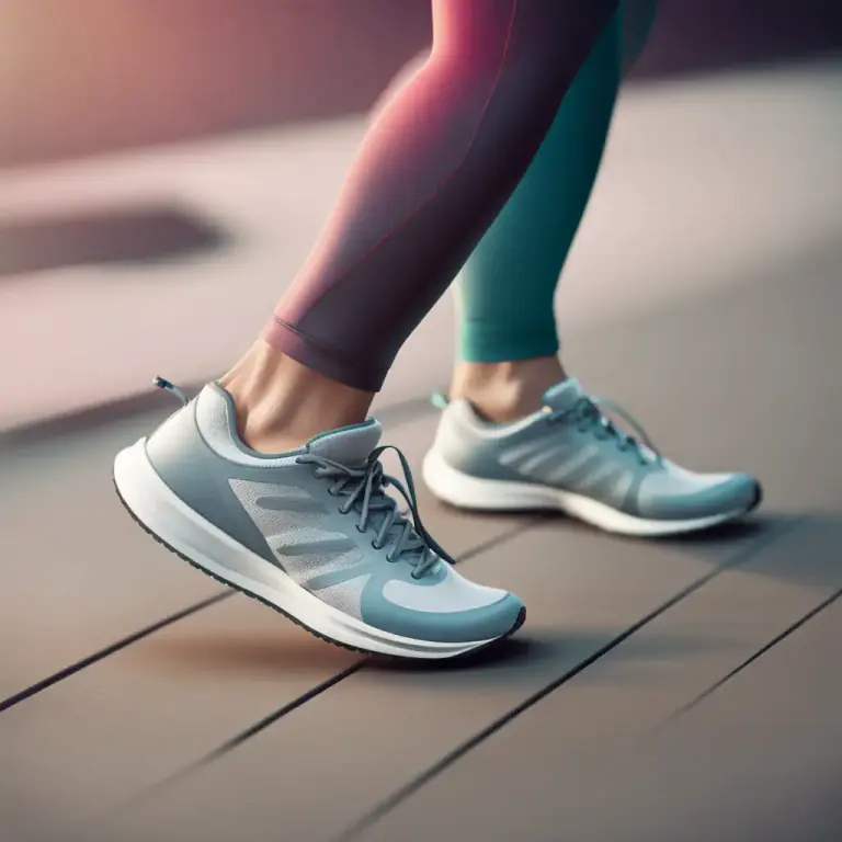 Visual representation of "trainer" - A type of lightweight and comfortable shoe that people can wear when they do sport