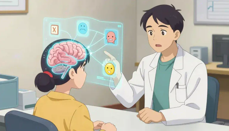 Visual representation of "neuropsychologist" - A neuropsychologist is a professional who studies how the brain affects behavior and cognitive functions.