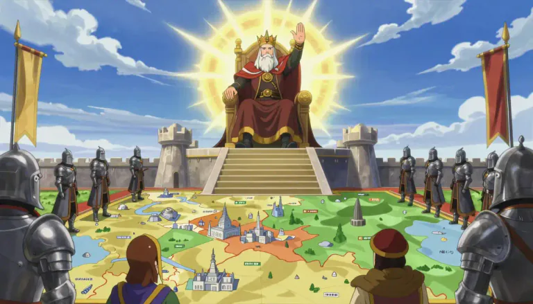 Visual representation of "imperium" - The power to command or govern, especially as a sovereign authority over territory.