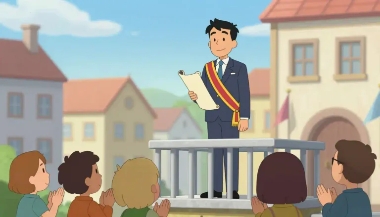 Visual representation of "mayor" - The elected head of a city, town, or other municipality.