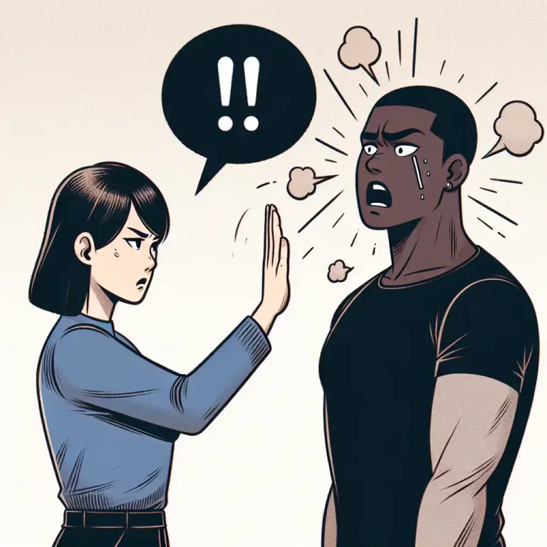 Visual representation of "give it a rest" - Stop doing or talking about something, usually because it is annoying or not necessary
