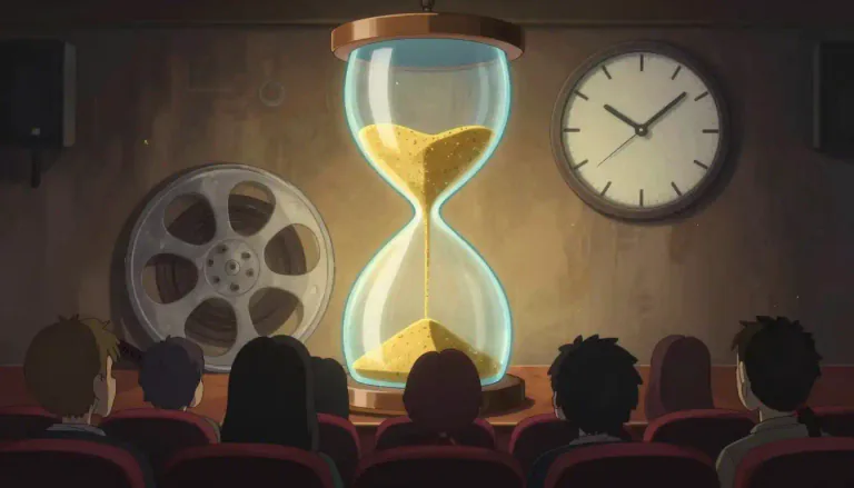 Visual representation of "duration" - The amount of time that something lasts.