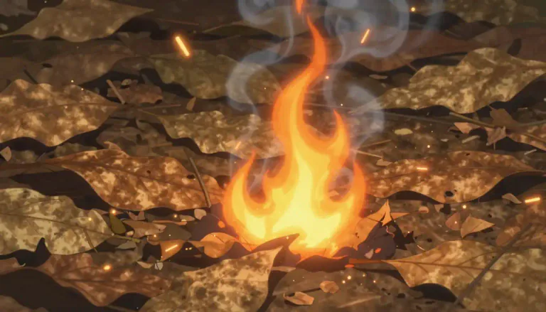 Visual representation of "ignite" - Start or cause to start a fire