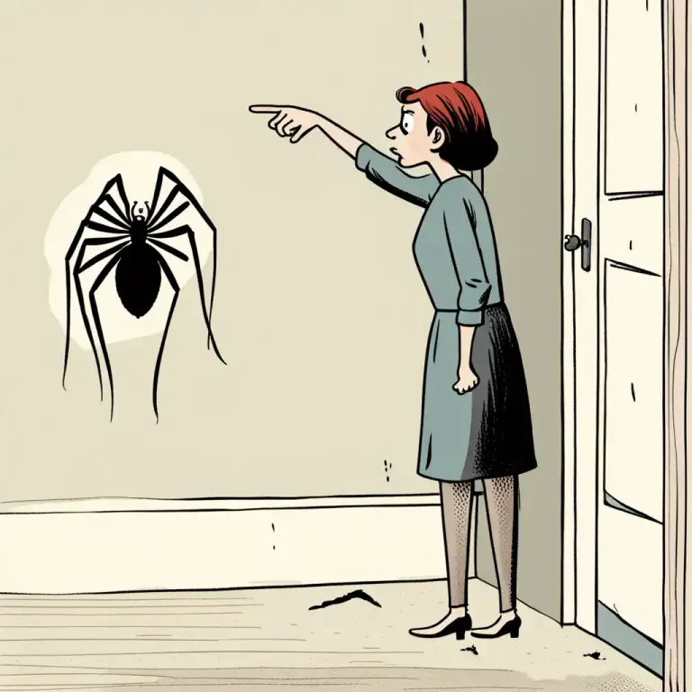 Visual representation of "horror" - A strong dislike or hate for something