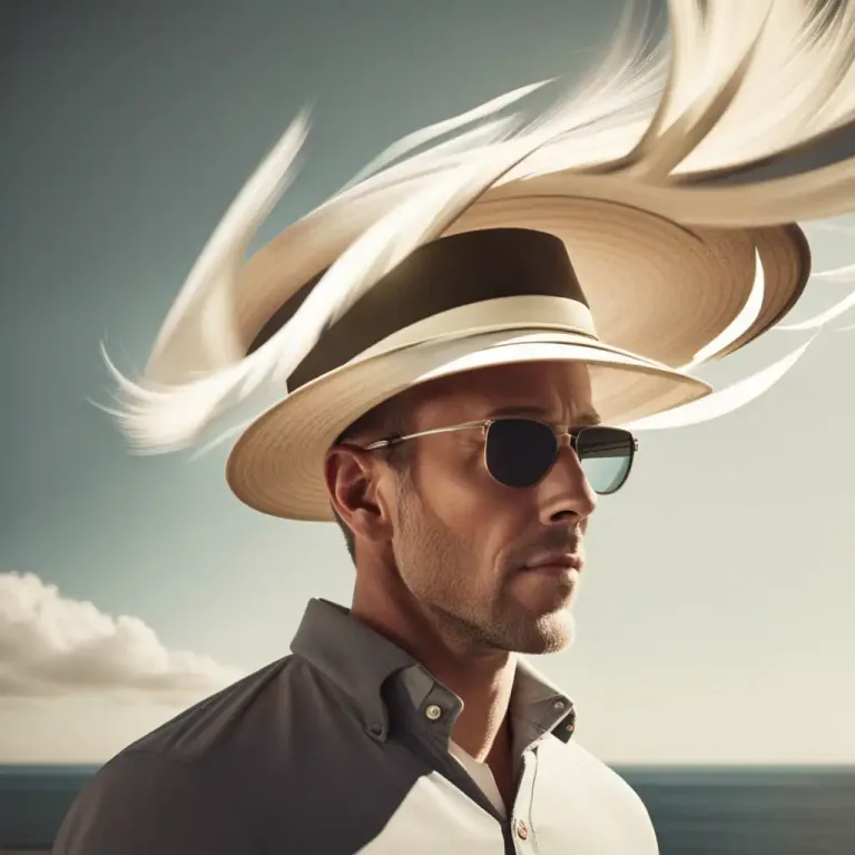 Visual representation of "blow away" - To move or cause something to move quickly due to the force of the wind
