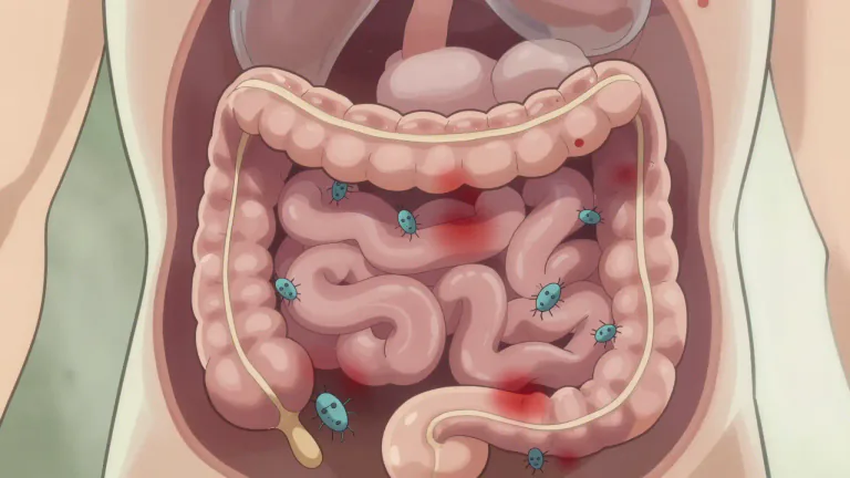 Visual representation of "cryptosporidium" - Cryptosporidium is a genus of protozoan parasites that can infect the intestines of humans and animals, causing diarrhea and other gastrointestinal symptoms.