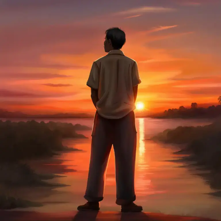 Visual representation of "raise somebody’s spirits" - To make someone feel happier or more hopeful