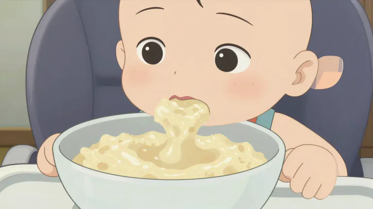Visual representation of "pablum" - A soft or bland food, especially for infants, that lacks flavor or nutrition.