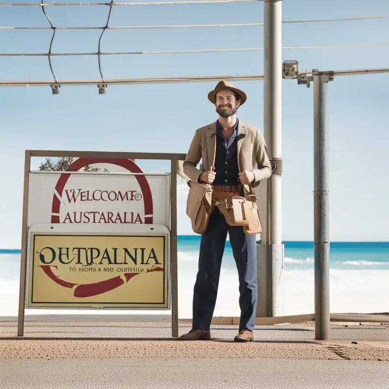Visual representation of "down under" - Referring to Australia and New Zealand