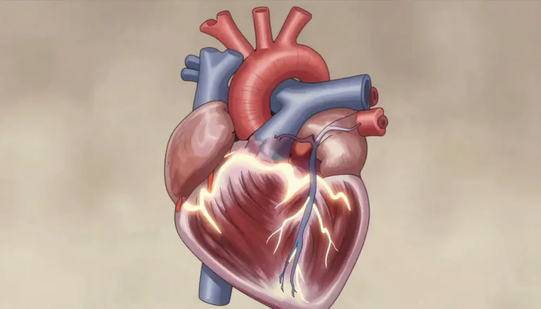 Visual representation of "myogenic" - Relating to or originating in muscle tissue, particularly in relation to contraction.