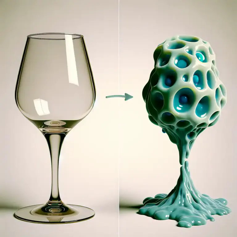 Visual representation of "goblet" - In biology, a type of cell shape similar to a drinking goblet