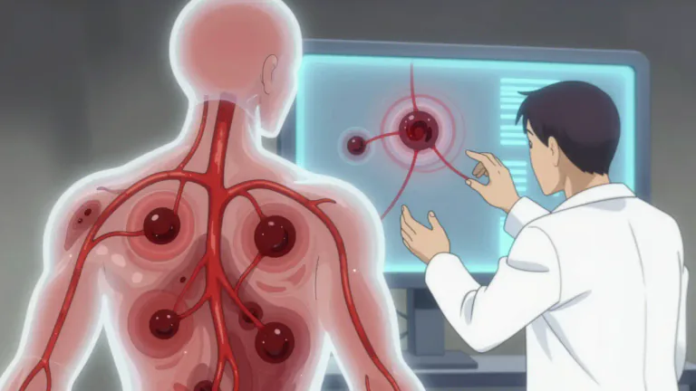 Visual representation of "thrombophilia" - Thrombophilia is a condition that increases the risk of blood clots forming in the blood vessels.