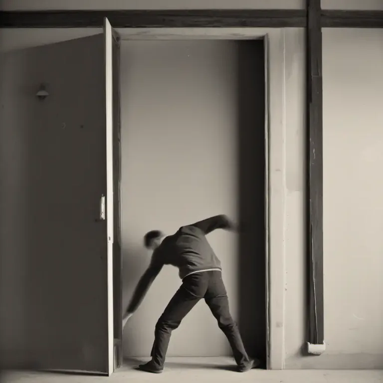 Visual representation of "stoop to" - To bend down or to physically lower one's body