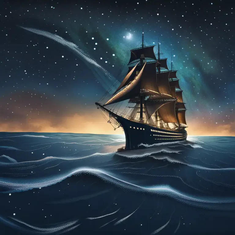Visual representation of "northerly" - Moving towards the north.
