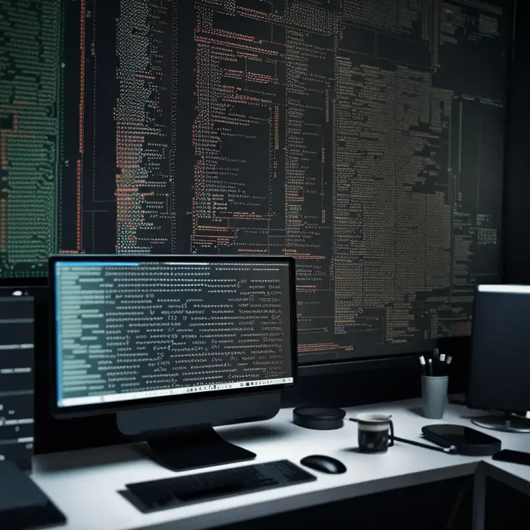 Visual representation of "verbose" - Relating to programming with excessive coding