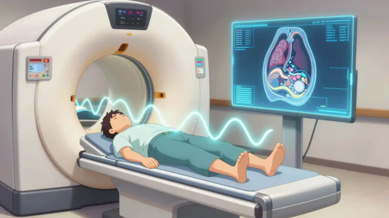 Visual representation of "tomography" - Tomography is a method of imaging by sections or sectioning through the use of any kind of penetrating wave.
