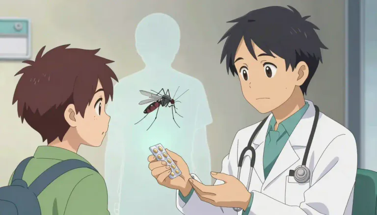 Visual representation of "chemoprophylaxis" - The use of drugs or treatments to prevent a disease from occurring.