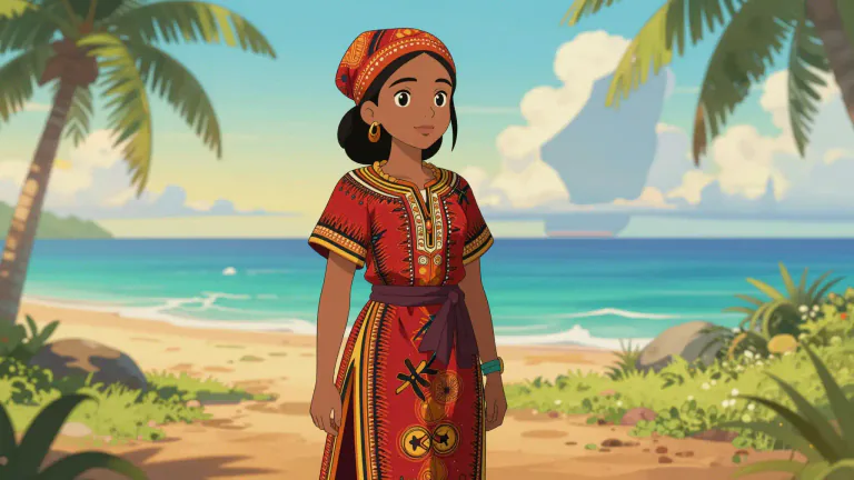 Visual representation of "mozambican" - Relating to Mozambique, a country in southeastern Africa.