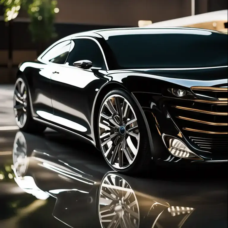Visual representation of "shiny" - Used to define an object, surface, or texture that looks new and well maintained.